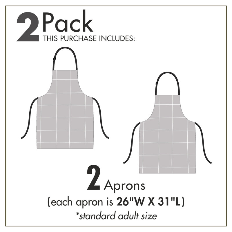 Tablier East Urban Home Leaves unisexe