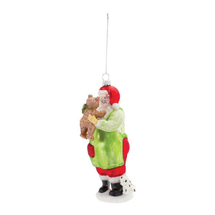 The Holiday Aisle® Grewitz Glass Hanging Figurine Ornament | Wayfair