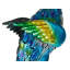 PEACOCK Iron Garden Statue