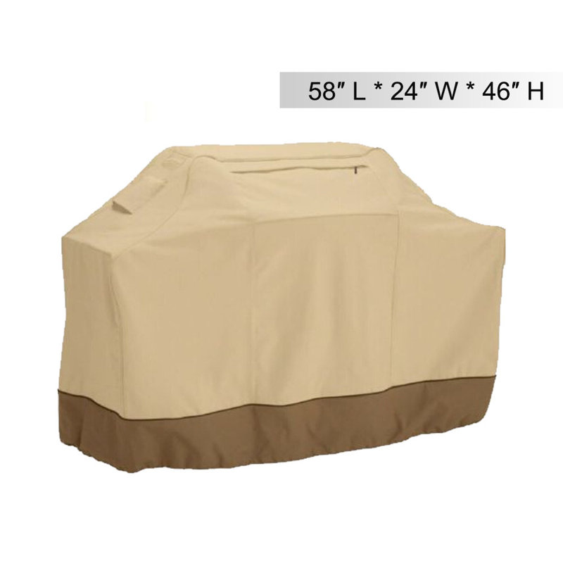 Housse pour barbecue au gaz 600D robuste pour barbecue jusqu'à 58 po