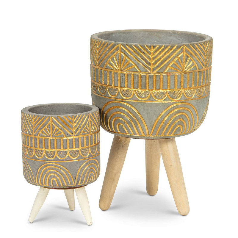 Pot Planter, 4.5" H x 2.5" W x 2.5" D