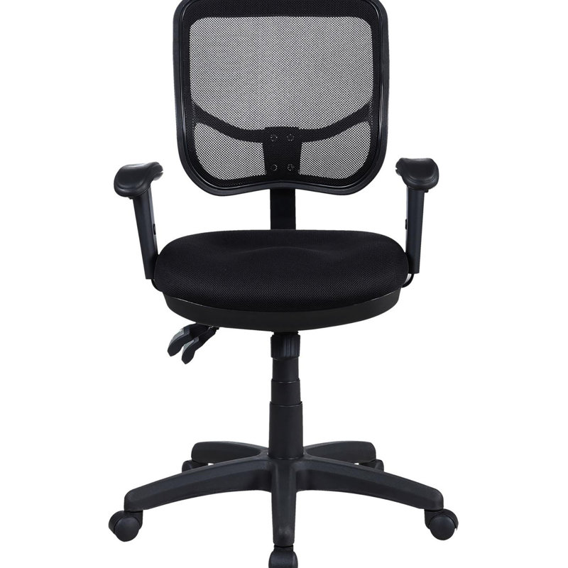 Chaise de bureau ergonomique avec accoudoirs - Améliore la posture et réduit la fatigue