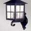 Floodwood Black Outdoor Wall Lantern