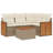 Vidaxl Garden Sofa Set Beige