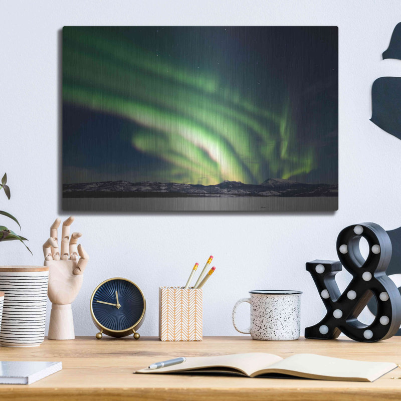 «Dancing Northern Lights» par Luxe, H 12 po x l 16 po