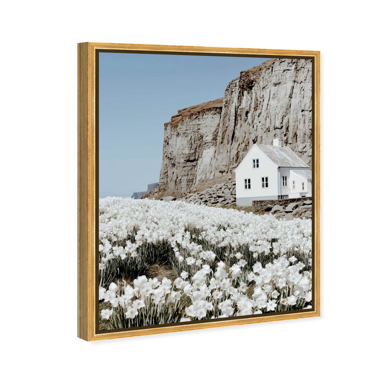 Coastal Homes II Print by Oliver Gal, 25" H x 21" W, Gold Floater Frame