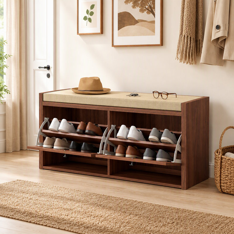 Fabric Upholstered Bench