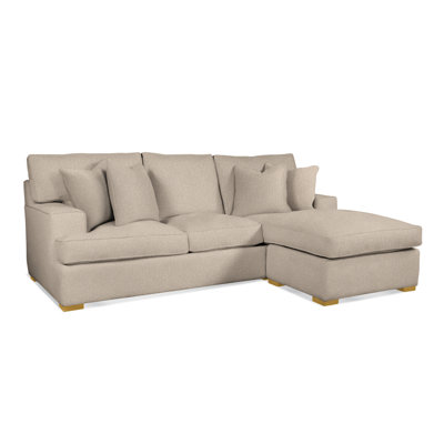 Sadie 97" Wide Reversible Sofa and Chaise with Ottoman by Braxton Culler