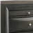Grey Oak Nightstand with 2 Drawers-1558055477