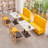 Korianna Faux Leather Upholstered Bench