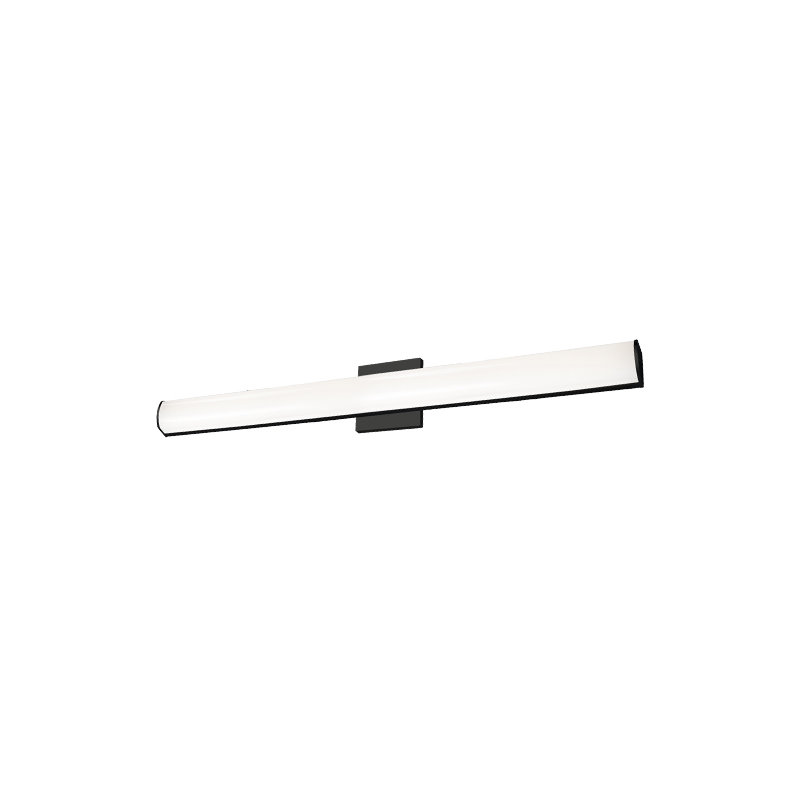 Longitude 1 - Light LED Bath Bar, Black