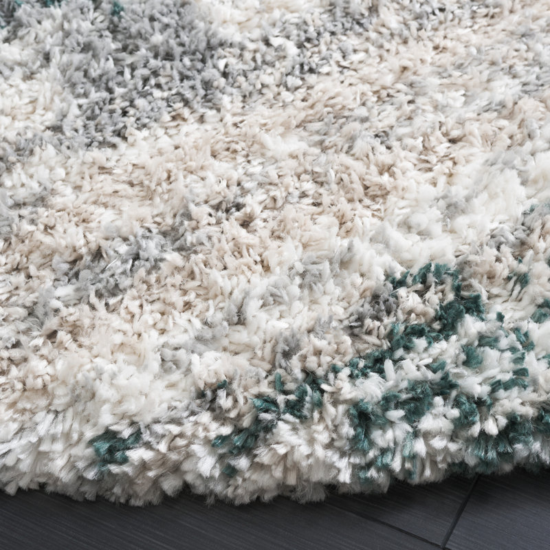 Wawona Performance Abstract Rug, Round 6'7"