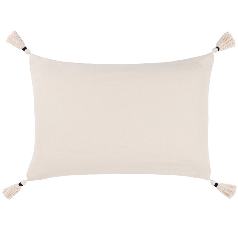 Striped Rectangular Lumbar Cushion Cover, Natural