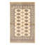 Tapis unique en laine noué à la main Bokhara 3 pi 1 po x 5 pi 2 po Peshawar