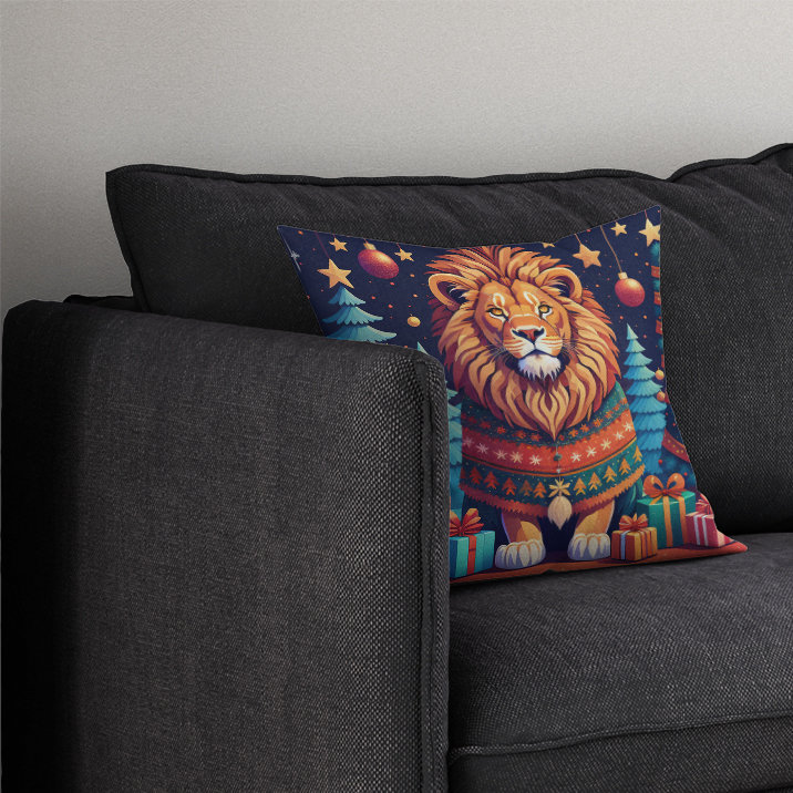  Coussin décoratif intérieur / extérieur en polyester Autre / Sans motif, 14 po x 14 po