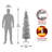 Silver Tinsel Tree-832843785