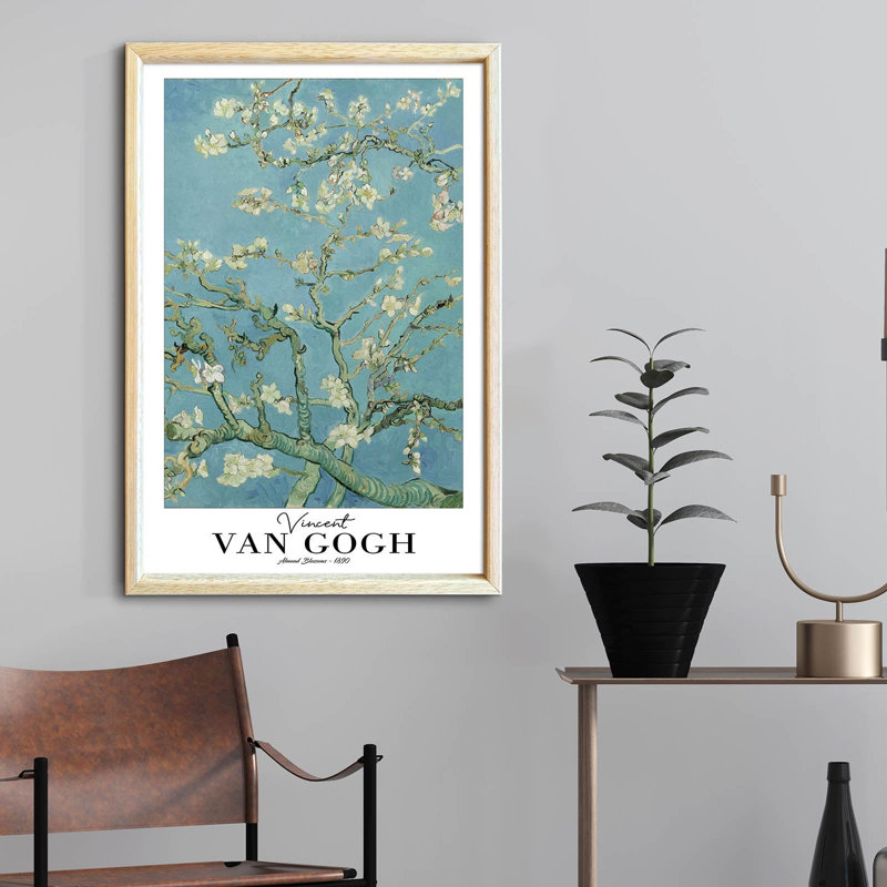 Élégante peinture encadrée décorative, 16,5 po x 24,4 po | Cadre 100% bois massif (épaisseur: 0,8 pouce) | Fond en panneau de fibres à densité moyenne durable (épaisseur: 0,1 pouce) | Art imprimé UV pour le salon, la chambre à coucher et le bureau