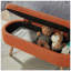 Banc de rangement avec repose-pieds ovale-890528027