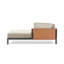 Chaise longue rembourrée Leisure-101296745