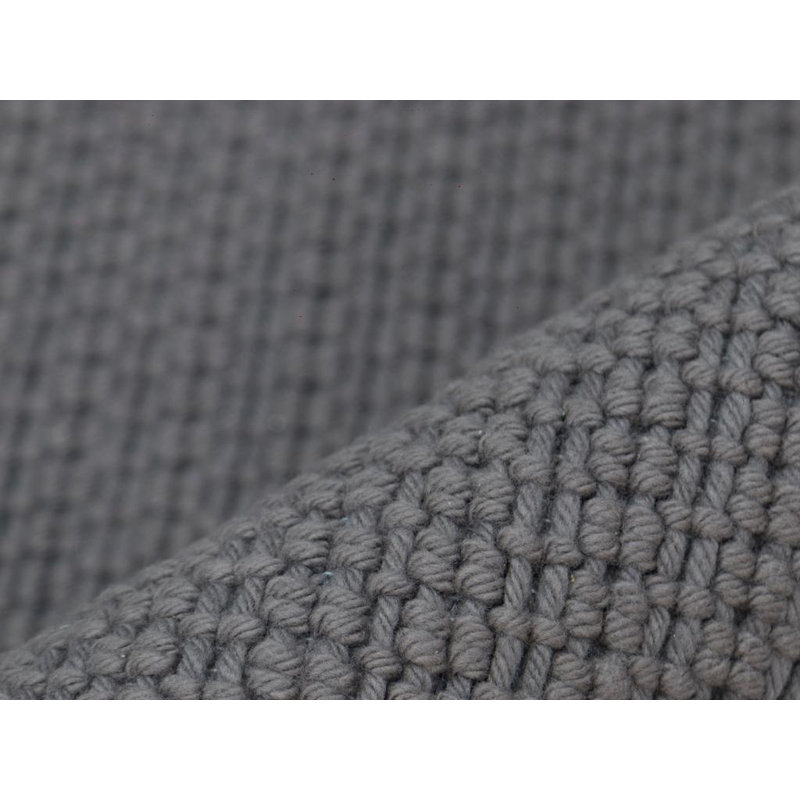 Tapis rectangulaire gris anthracite, Rectangle de 5 pi x 8 pi