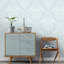 World of Wallpaper 1005 cm x 53 cm Animals Leaves Wall Paper Teal for Walls Living Room, Lounge