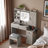 Pavo Farmhouse Vanity With Movable LED Mirror And Charging Station-122065418