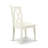 3 Piece Dining Table Set for Small Spaces Contains a Round Dining Room Table with Pedestal and 2 Wood Seat Chairs, Linen White-492057207