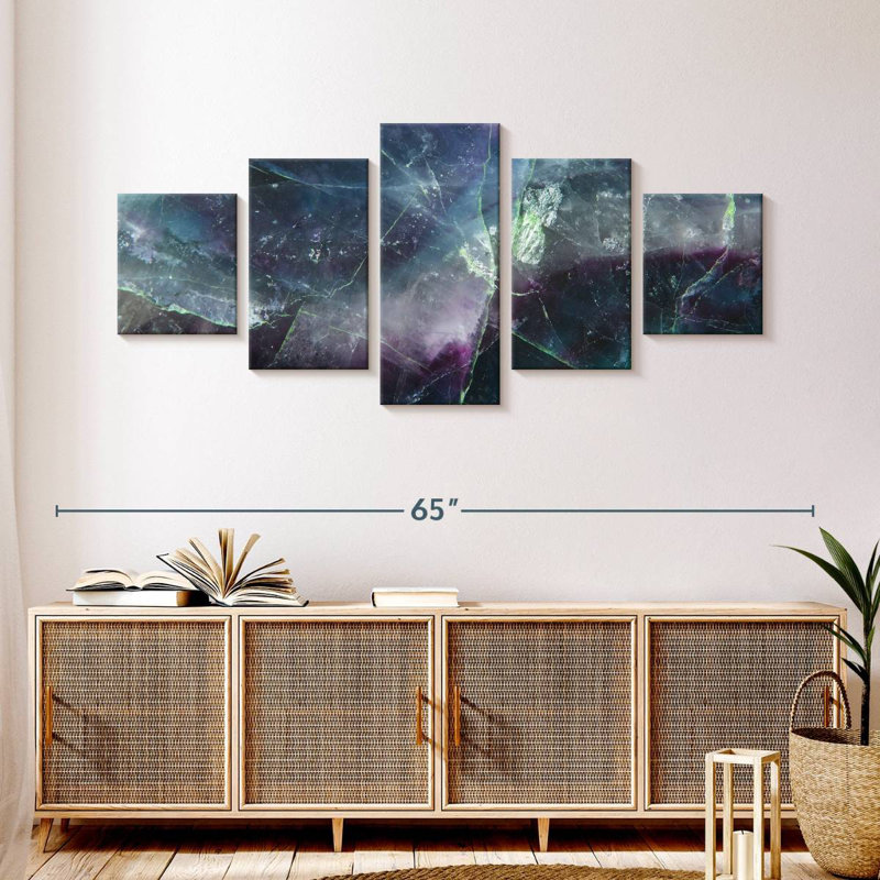 Fluorite Stone, 24" H x 55" W