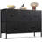Ojaswi 39.4'' W 5-Drawer Dresser for Bedroom with Wooden, Modern Chest of Drawer with Sturdy Steel Frame, Black Dresser with Drawer Organizers for Closet, Living Room, Hallway-1978959368