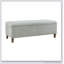 Banc de rangement à fermeture en douceur