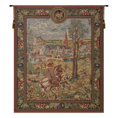 Loom Woven Cotton Blend Wall Hanging