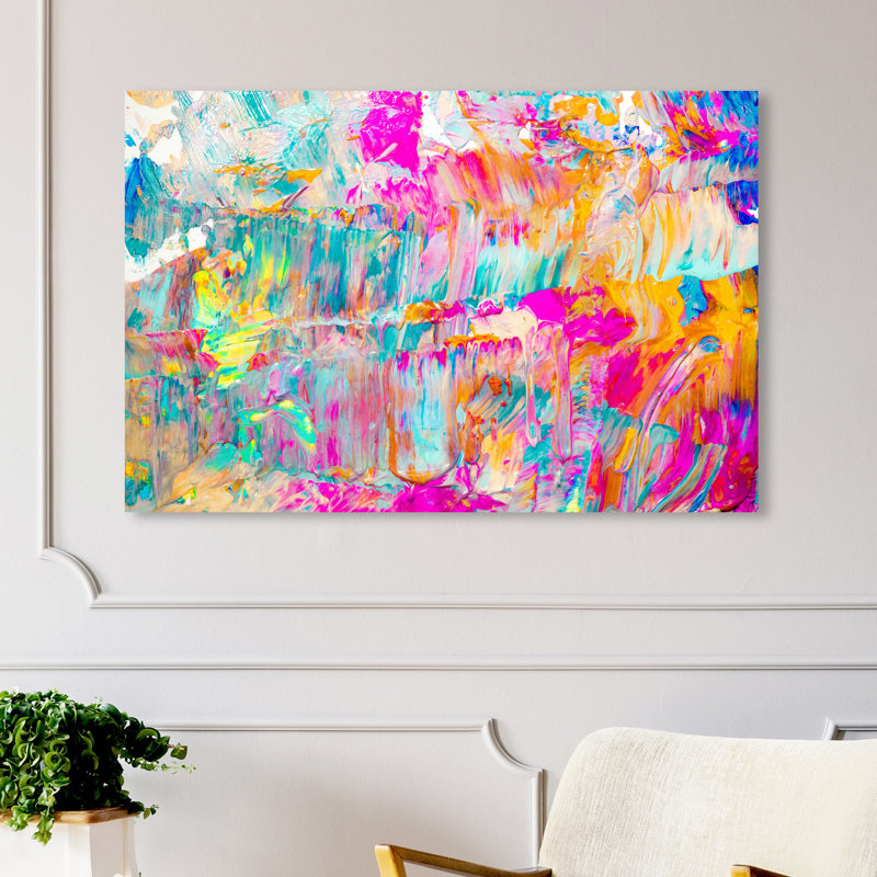 Sunshine Days - Impression sur toile, H 30 po x l 45 po, Toile tendue, Sans cadre