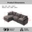 Canapé modulaire de 105 po-118647533