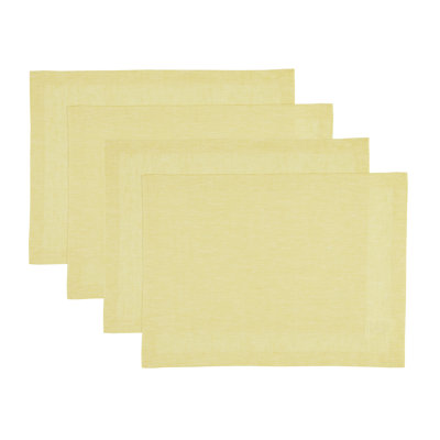 100% Pure Linen Placemats - Athena