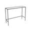 100cm Glass Top Console Table-97927196