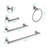 9 Piece Stainless Steel Bathroom Towel Rack Set Wall Mount-709818510