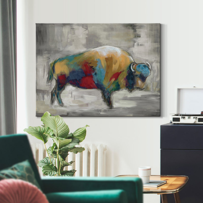 Wild and Free - Impression sur toile tendue, H 18 po x l 27 po x P 1 po