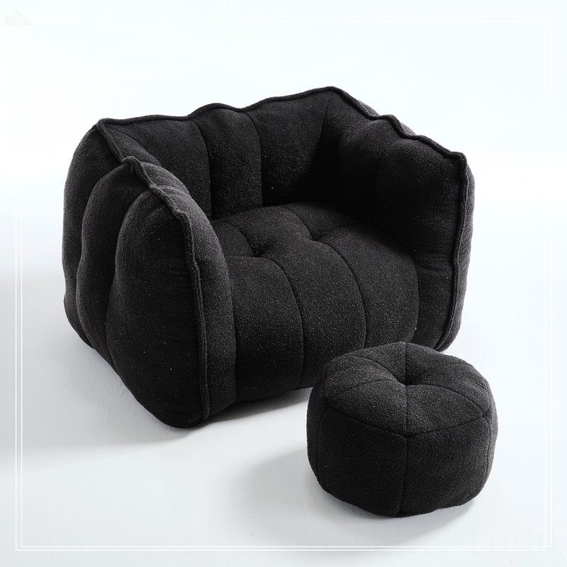 Fauteuil à billes Boneless, Noir
