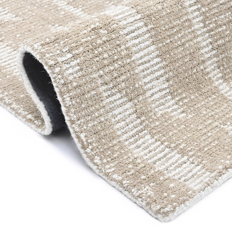 Hazen Handmade Wool Geometric Area Rug, Runner 2'3" x 8'