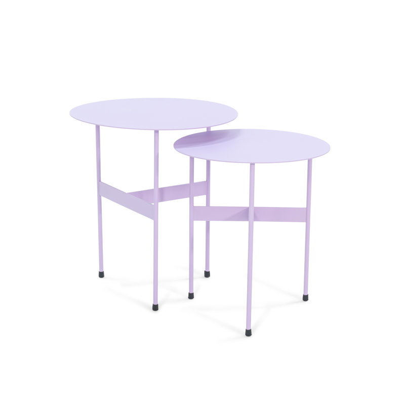 MIRA End Table, Soft Lilac