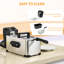 HOMCOM 2000 Watt 3 Cool Touch Deep Fryer Accessory with Timer