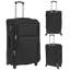 Arce 3-piece Soft Luggage Trolley Set Red-80919719