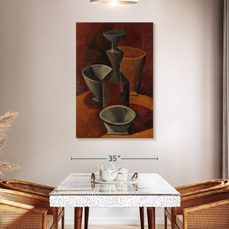 Avery Pitcher And Bowls, 48" H x 32" W