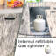 Ensemble repas pour 8 personnes avec coussins