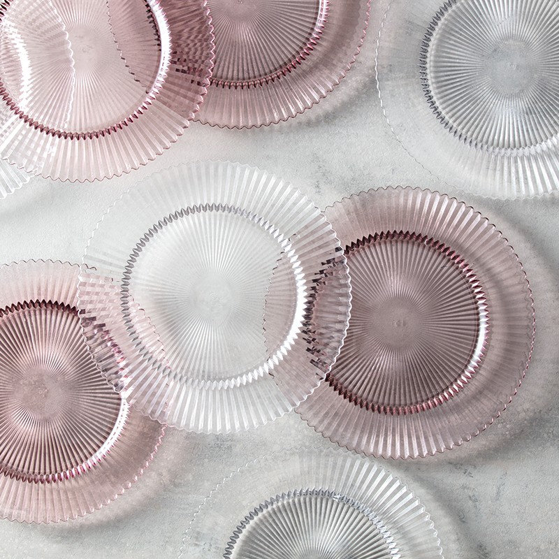 Archie Dinnerware Set, Clear
