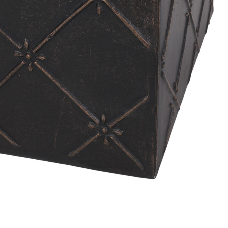 Iron Cube End Table