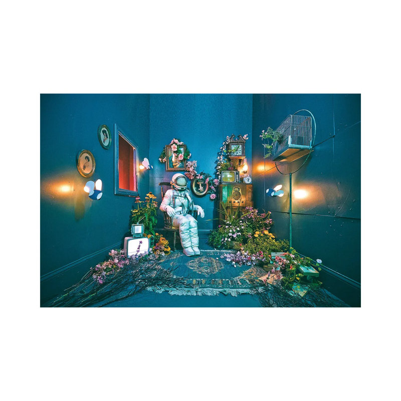 The Lonely Astronaut VII by Karen Jerzyk - Wrapped Canvas Print, 45.72cm H x 66.04cm Wx 3.81cm D