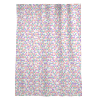 Avicia Sateen Sheer Curtain Single Panel
