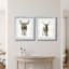 «Majestic Wildlife I», ensemble de 2 reproductions d'art sur papier encadrées