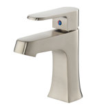 Metro Monblock Single Hole Bathroom Faucet with Drain Assembly